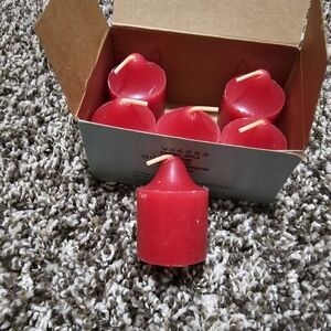 PartyLite Bold Red Votive Candles
